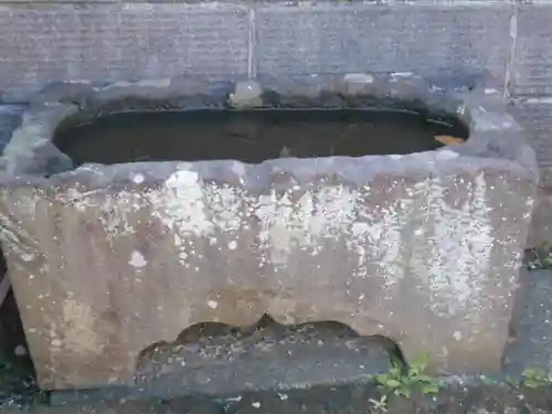 辻薬師堂（辻の薬師堂）の手水舎