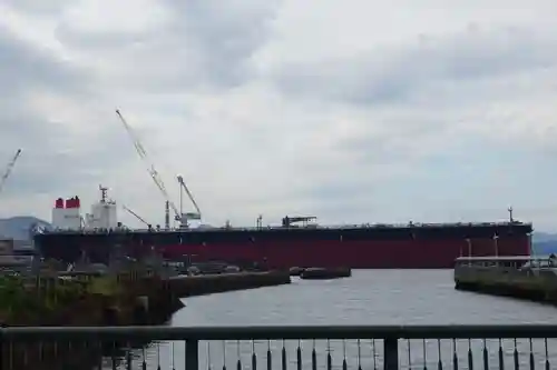 亀山神社の周辺