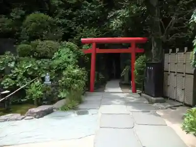 長谷寺の鳥居