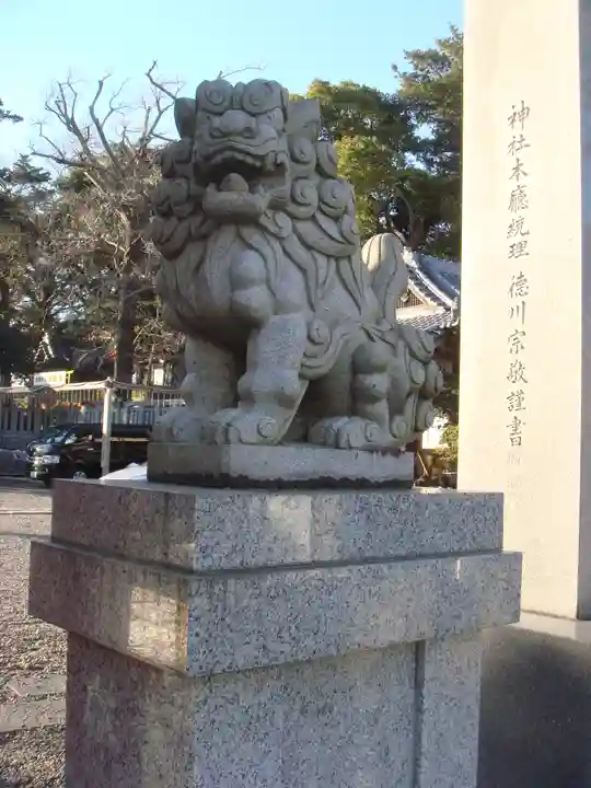 玉前神社の狛犬