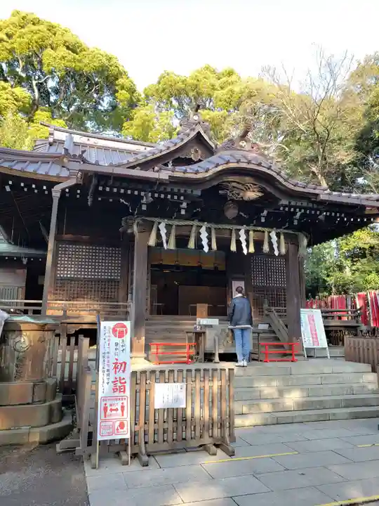 代々木八幡宮の本殿・本堂