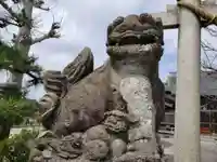 八幡社の狛犬