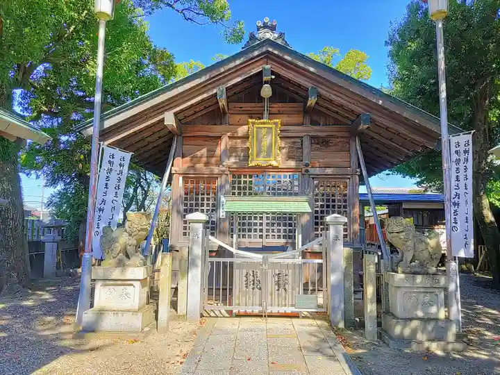神明社(蟹江神明社)の本殿・本堂