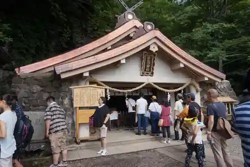 戸隠神社奥社の本殿