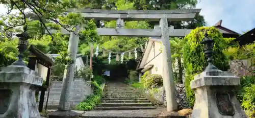 熊野神社の鳥居