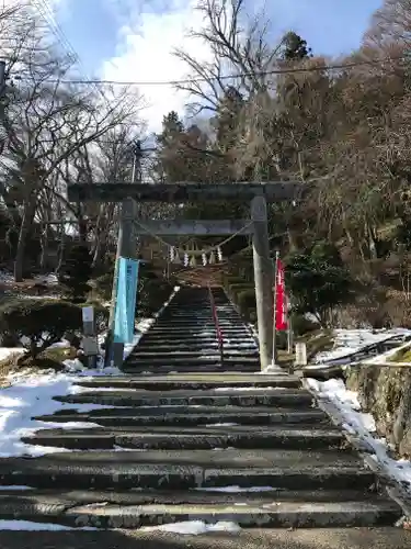 三春大神宮の鳥居