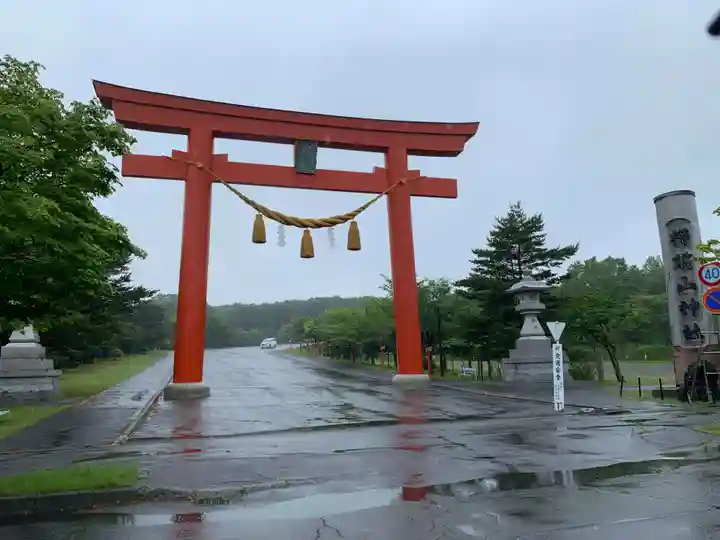 樽前山神社の鳥居