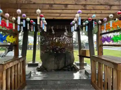 当別神社の手水舎