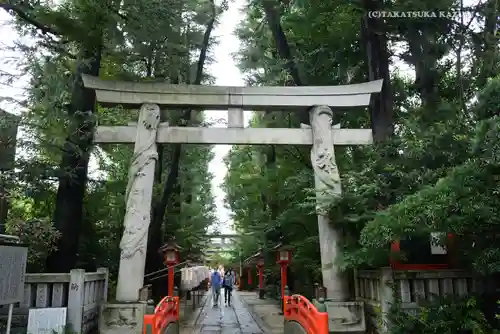 馬橋稲荷神社の鳥居