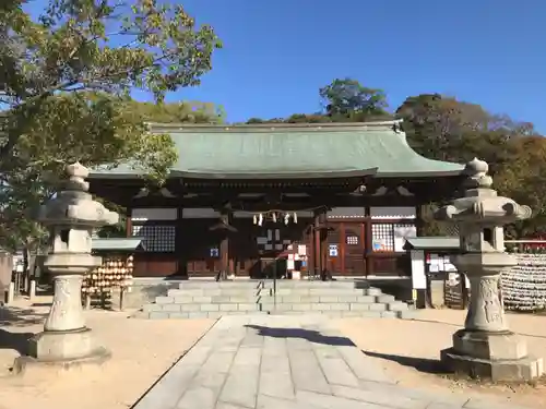 饒津神社の本殿