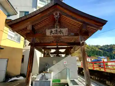 弘法大清水の手水舎