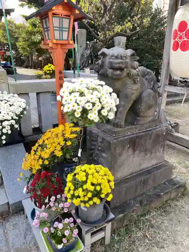 久里浜天神社の狛犬