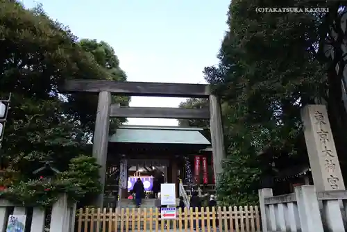 東京大神宮の鳥居