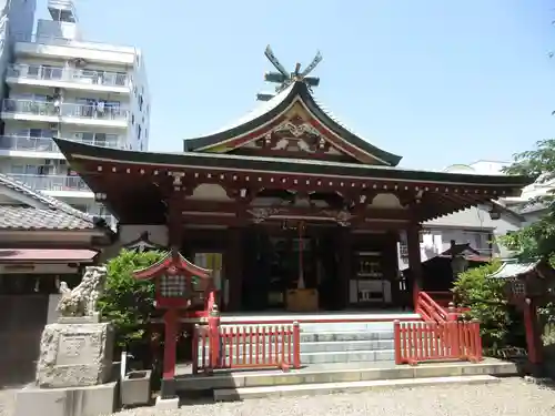 秋葉神社の本殿・本堂