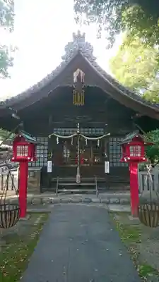 伊冨利部神社の本殿・本堂