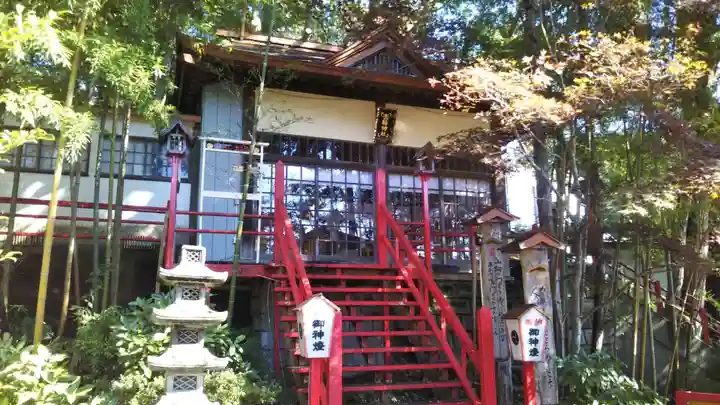 青猿神社の本殿・本堂