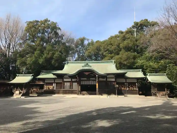 上知我麻神社(熱田神宮摂社)の本殿・本堂