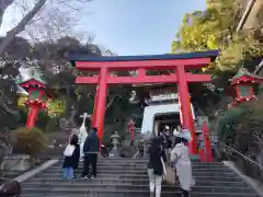 江島神社の鳥居