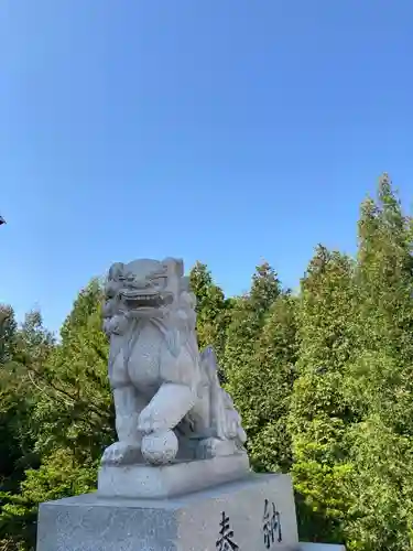 豊幌神社の狛犬