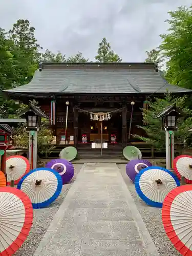 滑川神社 - 仕事と子どもの守り神(福島県)