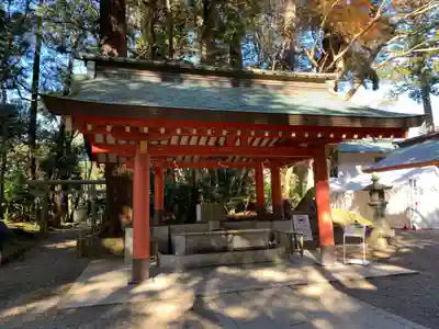 鹿島神宮の手水舎