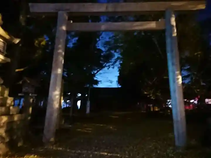 須原大社の景色