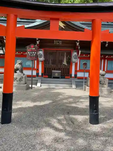 杭全神社の本殿・本堂