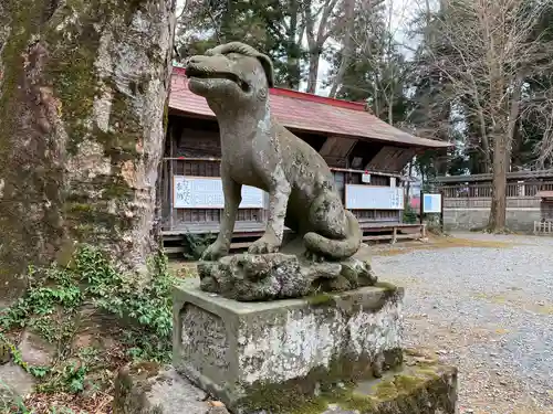 椋神社の狛犬