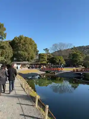 平等院の庭園