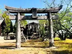 下庄八幡神社の鳥居
