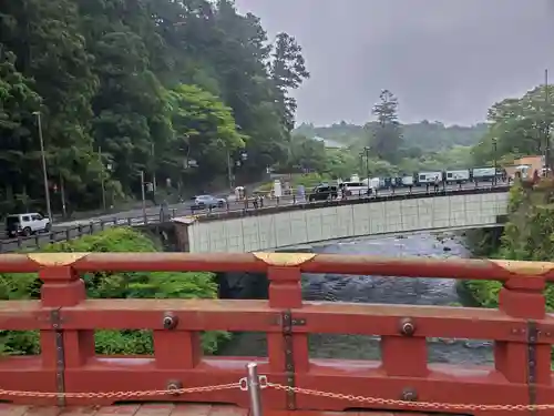 神橋(二荒山神社)の周辺