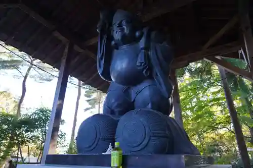  岳温泉神社 の像