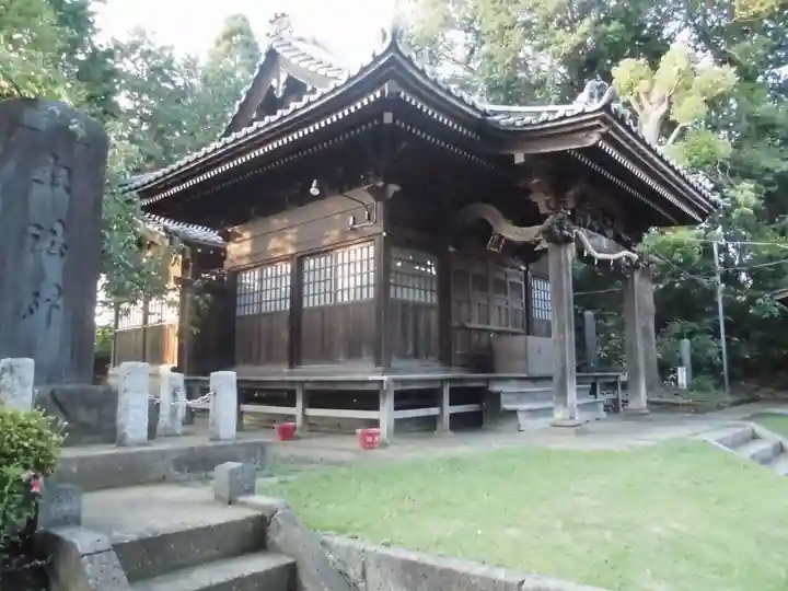 佐江戸杉山神社の本殿・本堂