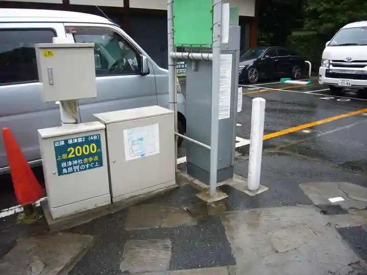 根津神社の周辺