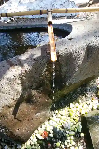 千歳神社の手水