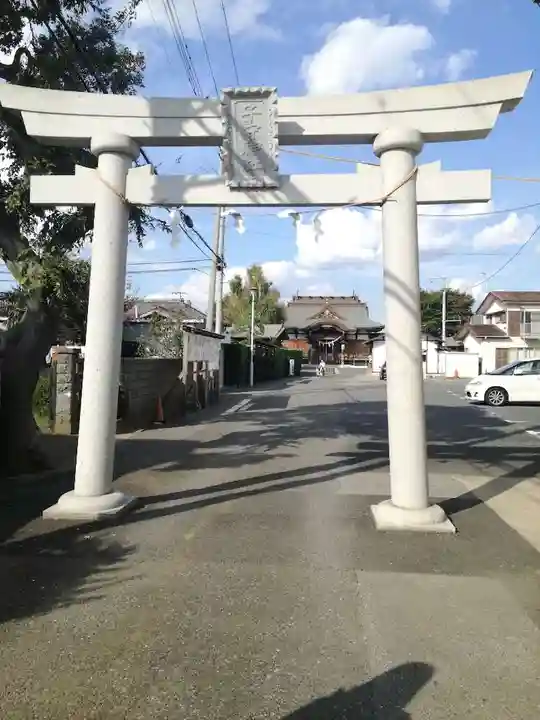 子守神社の鳥居