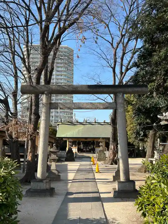 上落合神明神社(埼玉県)