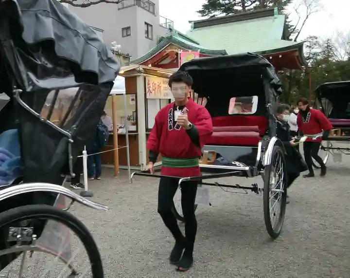 浅草神社の庭園