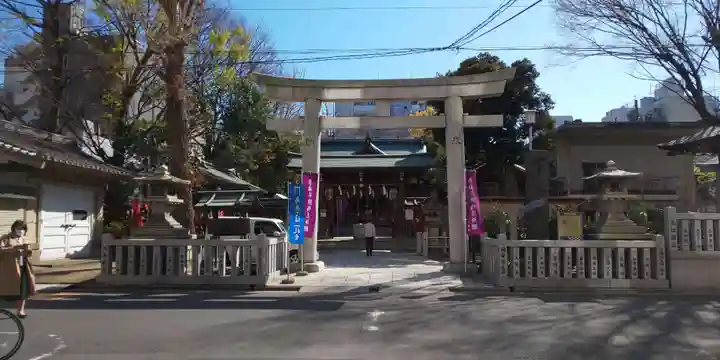 下谷神社の鳥居