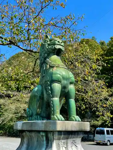 陶山神社の狛犬