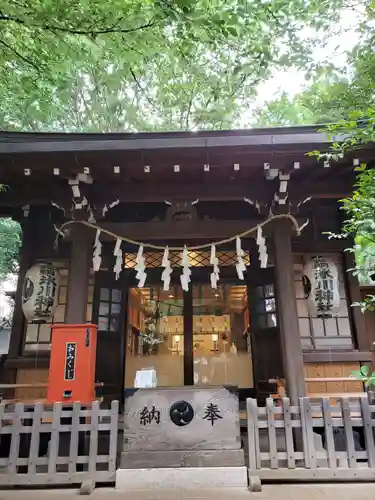 神明氷川神社の本殿・本堂