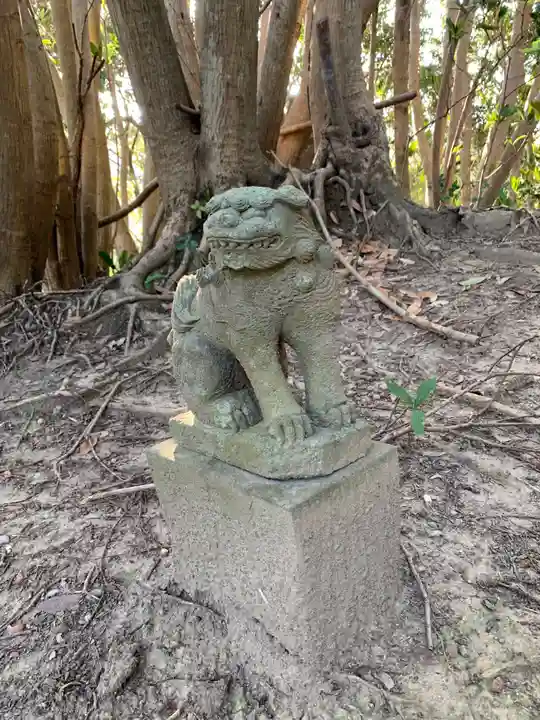 北上神社の狛犬