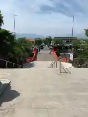 武田神社の景色