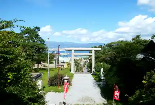 山上大神宮の景色