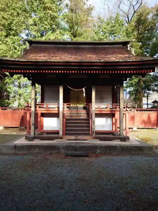 大井俣窪八幡神社(山梨県)