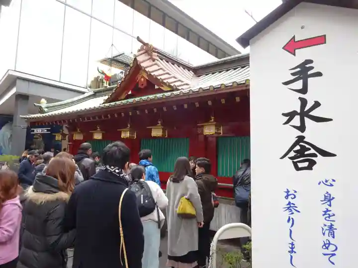 神田神社(神田明神)の手水舎