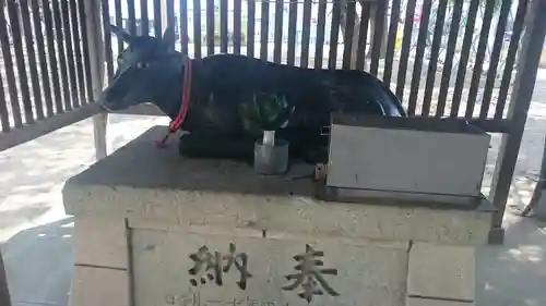 粟津天満神社の狛犬