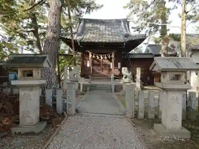 竊樹社の山門・神門