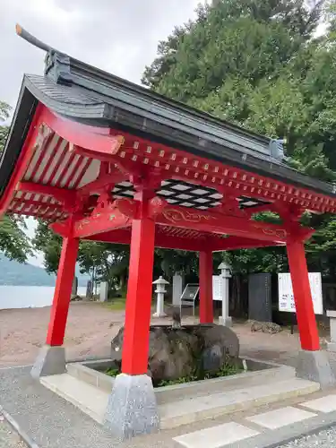 赤城神社の手水