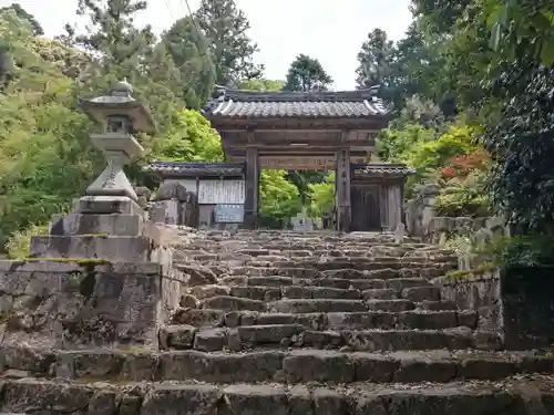 桑実寺の山門